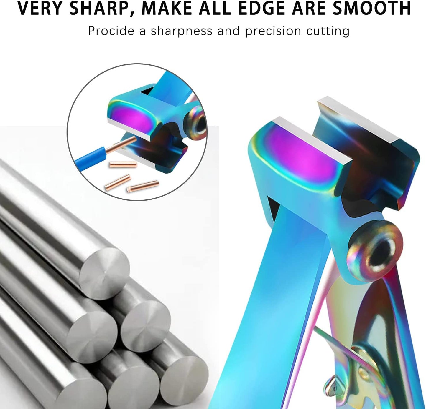 Professional Toenail Clippers for Thick Nails - Long Handle with 17mm Wide Jaw Opening, Extra Large Stainless Steel Nail Clippers for Women, Men, and Seniors (Multi-Colored)