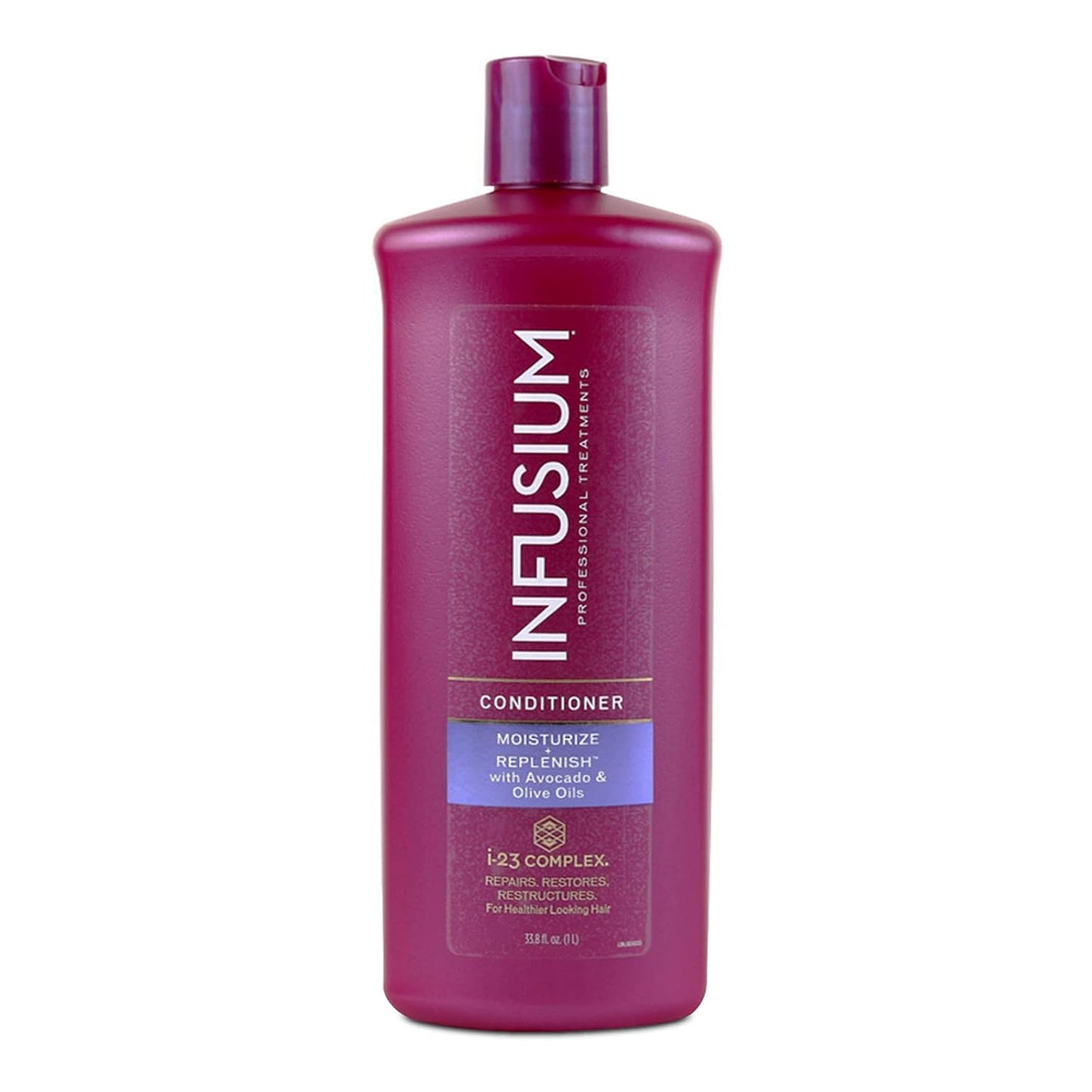 Moisturizing and Replenishing Conditioner for Dry Hair with Avocado and Olive Oils - 1 L