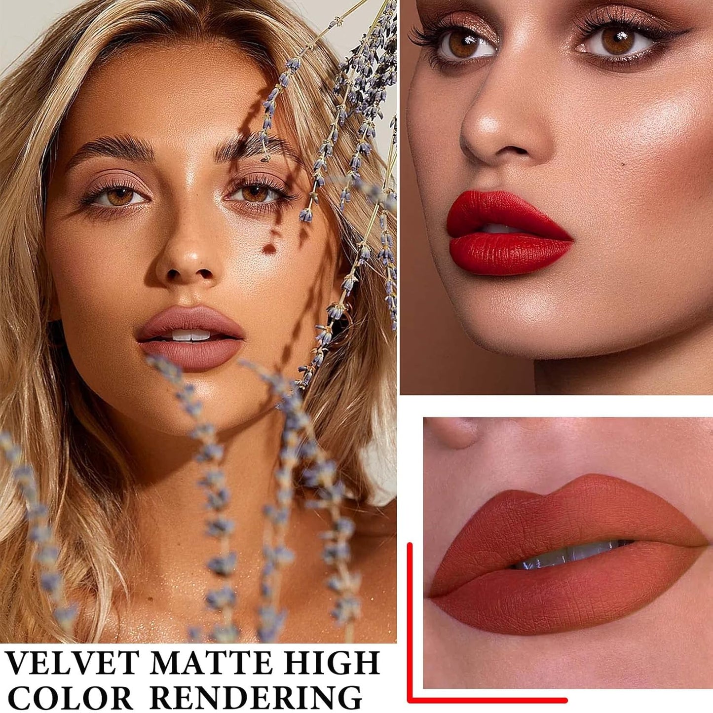 18-Piece Mini Matte Lipstick Set - Long-Lasting Waterproof Velvet Capsule Lip Stains