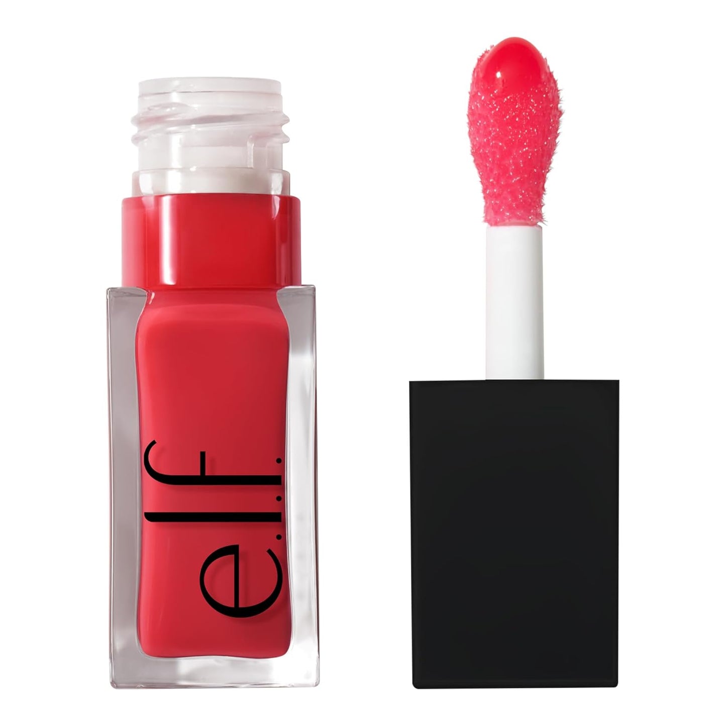 Radiant Reviver Lip Oil - Nourishing Tinted Formula for High-Shine, Infused with Jojoba Oil, Vegan & Cruelty-Free, Red Delicious Shade