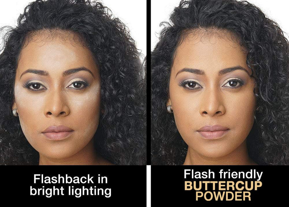 Sacha Buttercup Setting Powder – Translucent Loose Face Powder for Medium to Dark Skin Tones, 1.75 Oz – Minimizes Fine Lines and Pores, No Flashback