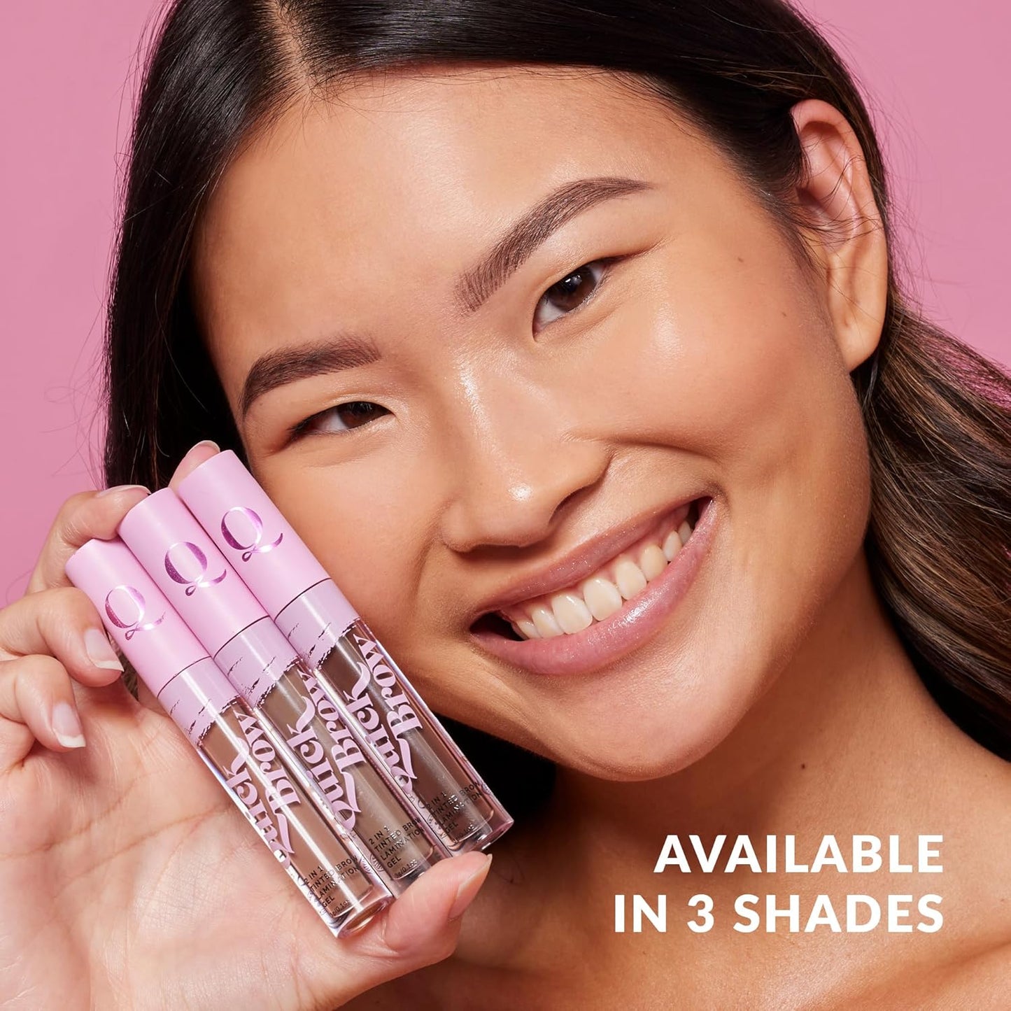 Tinted Eyebrow Lamination Gel with Castor Oil – Smudge-Proof & Long-Lasting, Vegan & Cruelty-Free (Medium - 3G / 0.1 Oz)