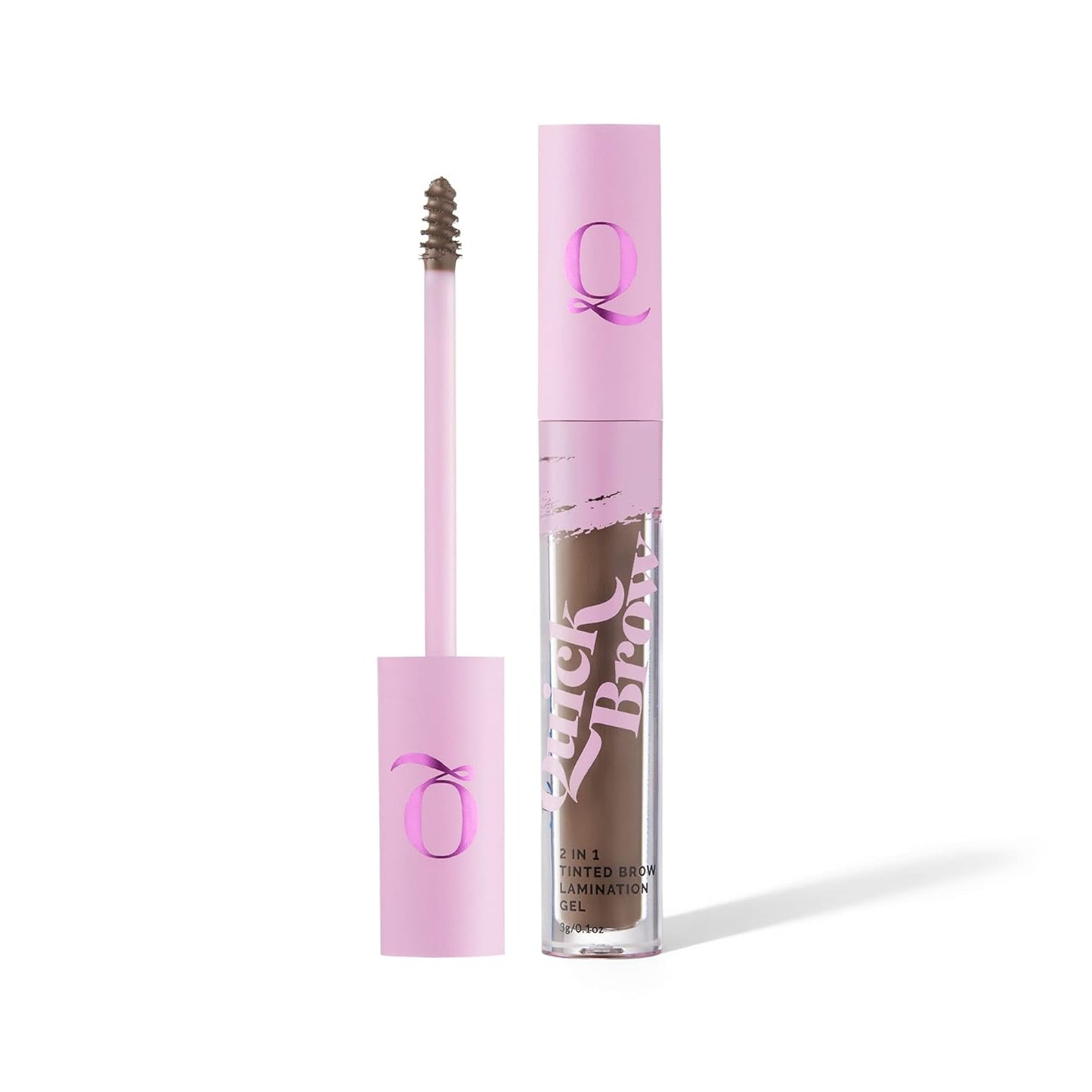Tinted Eyebrow Lamination Gel with Castor Oil – Smudge-Proof & Long-Lasting, Vegan & Cruelty-Free (Medium - 3G / 0.1 Oz)