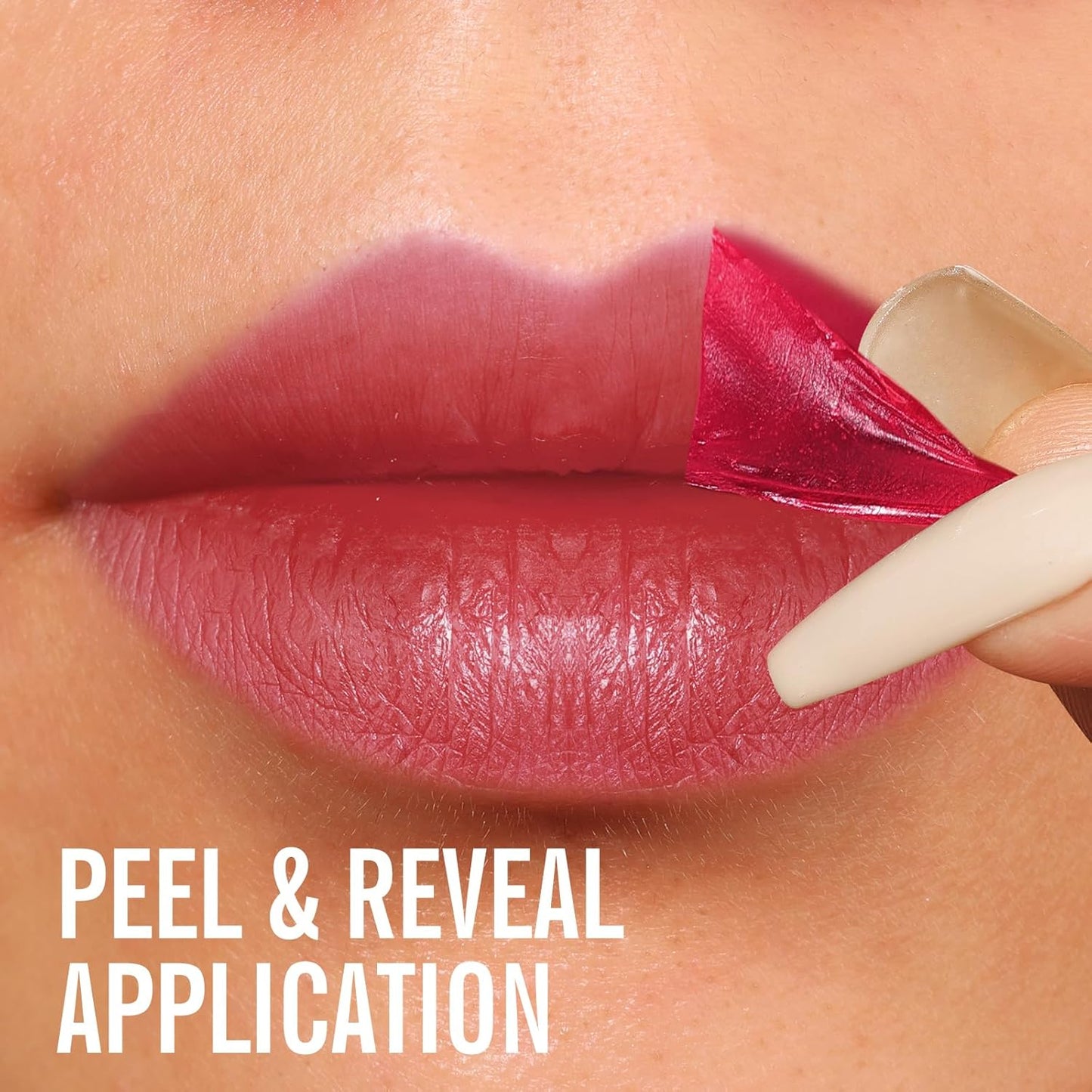 Long-Lasting Waterproof Tattoo Peel & Reveal Lip Stain - Non-Stick Peel Off Lip Liner & Gloss Makeup