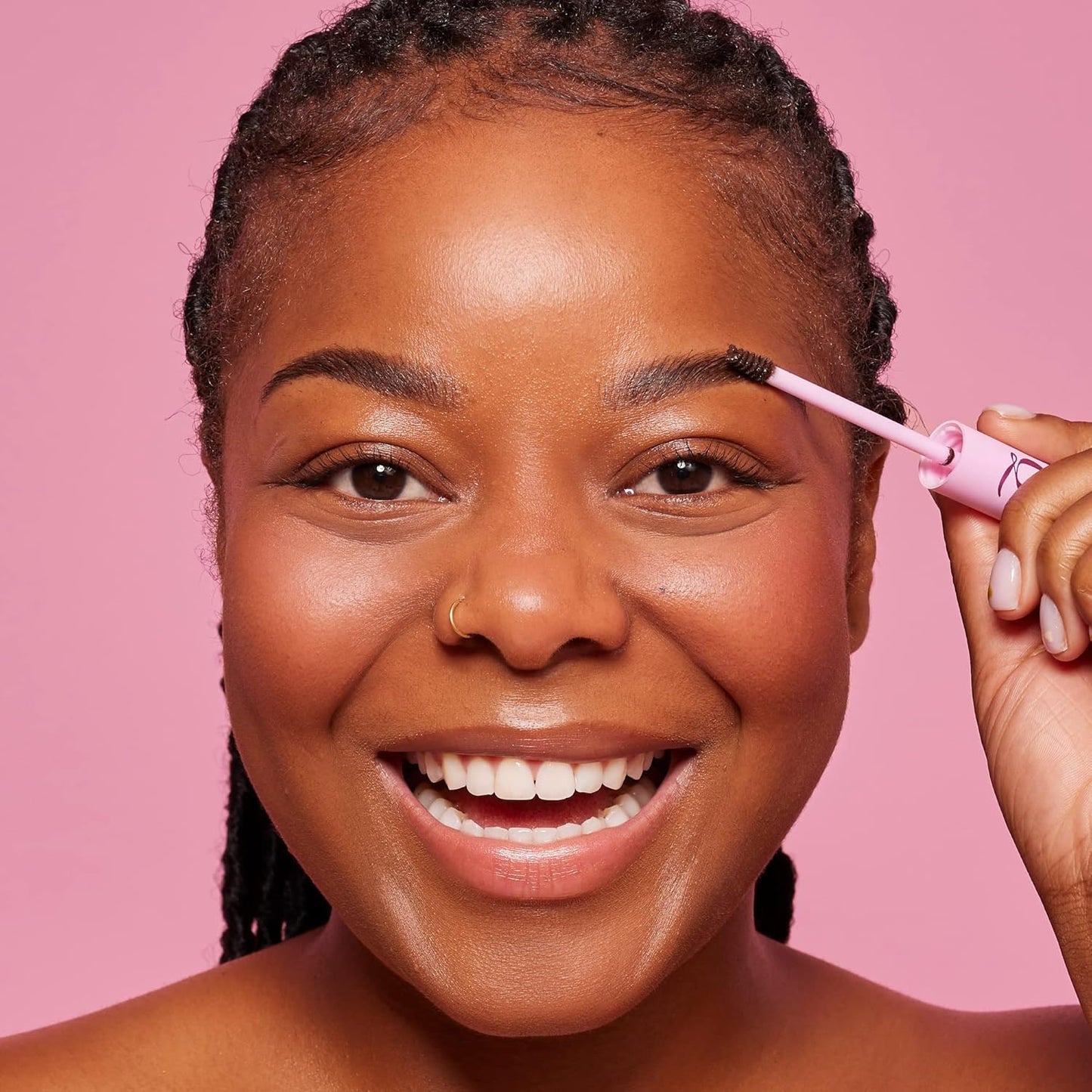 Tinted Eyebrow Lamination Gel with Castor Oil – Smudge-Proof & Long-Lasting, Vegan & Cruelty-Free (Medium - 3G / 0.1 Oz)
