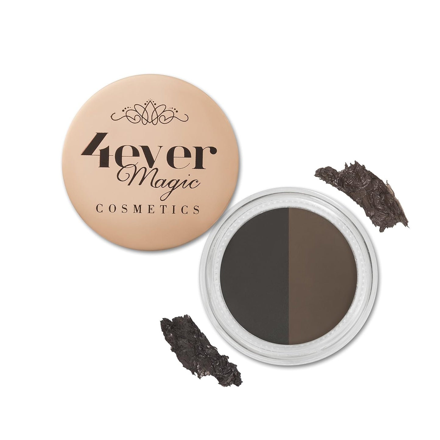 Transform Your Look with 4Ever Magic Double Shade Seductive Eyebrow Gel - Abracadabra Black
