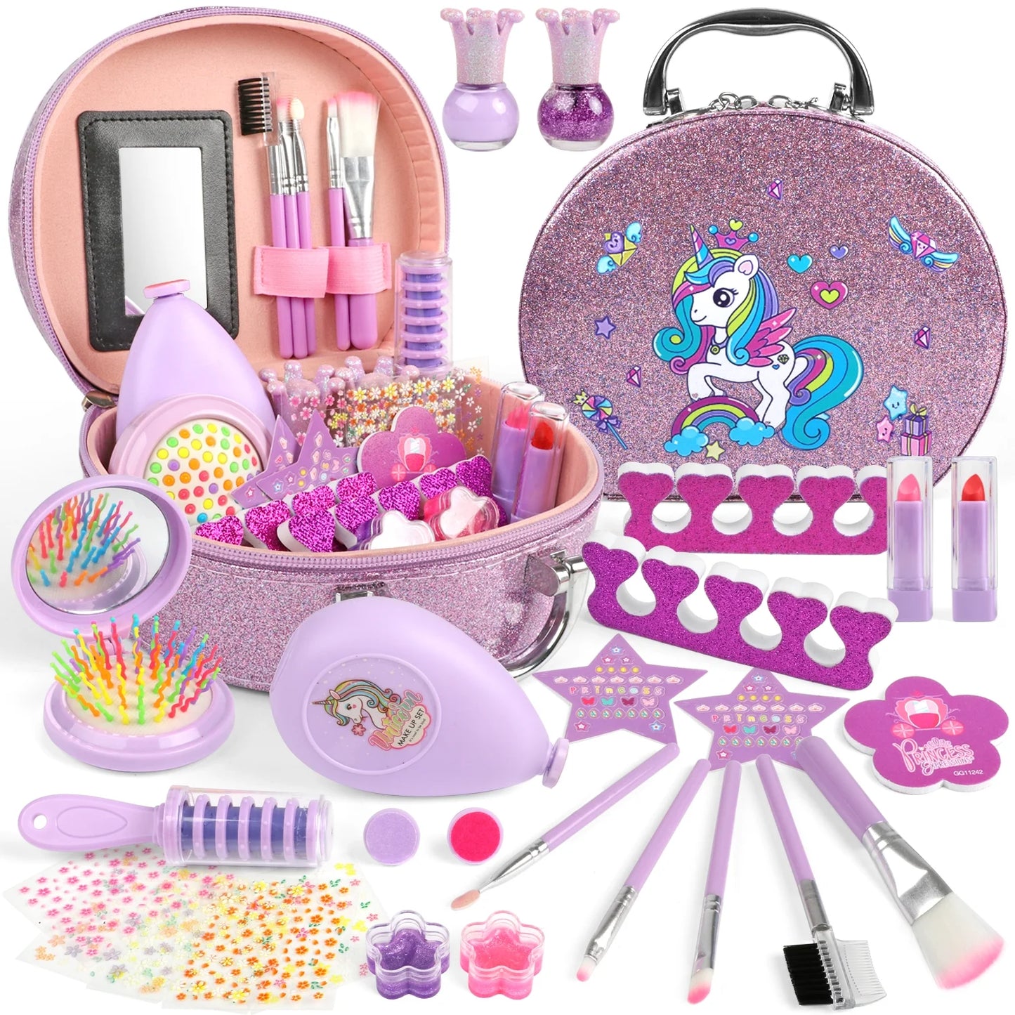 Kids Makeup Kit - Perfect Christmas & Birthday Gift for Toddlers!