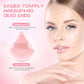 Set of 8 Soft Triangle Velour Makeup Puffs for Foundation Blending and Cosmetic Application