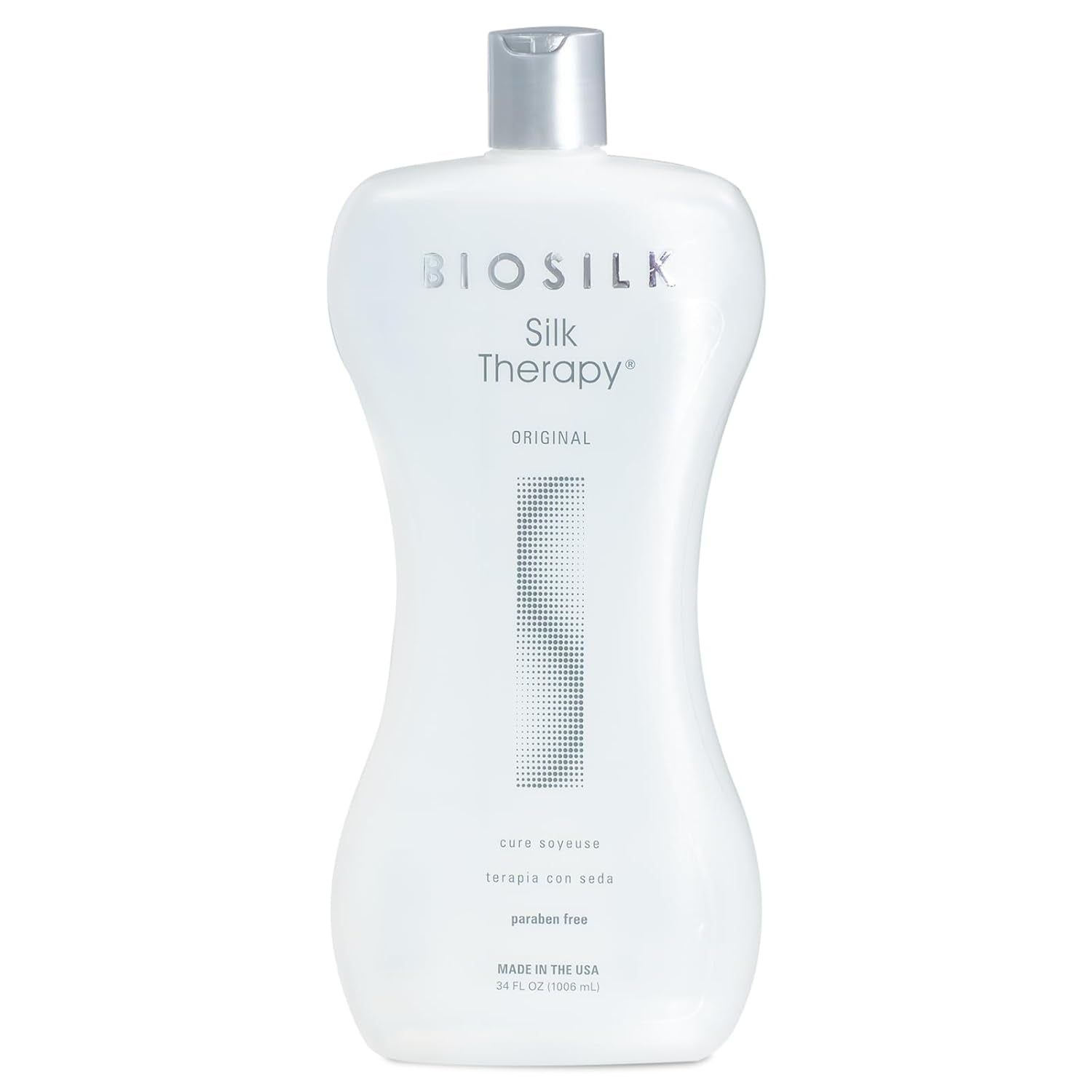 Silk Therapy Reconstructing Treatment - Ultimate Shine & Split End Prevention, 34 Oz, Sulfate-Free, Paraben-Free, Cruelty-Free