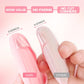 Set of 8 Soft Triangle Velour Makeup Puffs for Foundation Blending and Cosmetic Application