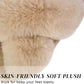 Women's Fuzzy Cross Band Slippers - Comfortable Memory Foam Open Toe House Shoes for Indoor Use and Gifts