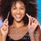 Iridescent Watermelon Lip Gloss - Longlasting High Gloss with Glittering Shimmer - Ombre Nude & Carnelian Cream - 0.08 Fl Oz