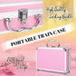 Beginner Makeup Kit for Teen,Makeup Set for Girl Women,Beginner Makeup Kit with Cosmetic Train Case Included 32 Colors Eyeshadow Blush Contour Lip Gloss Lip Liner Mascara Eyeliner Mirror