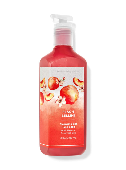 Peach Bellini Antibacterial Hand Soap - Deep Cleansing Formula, 8 oz