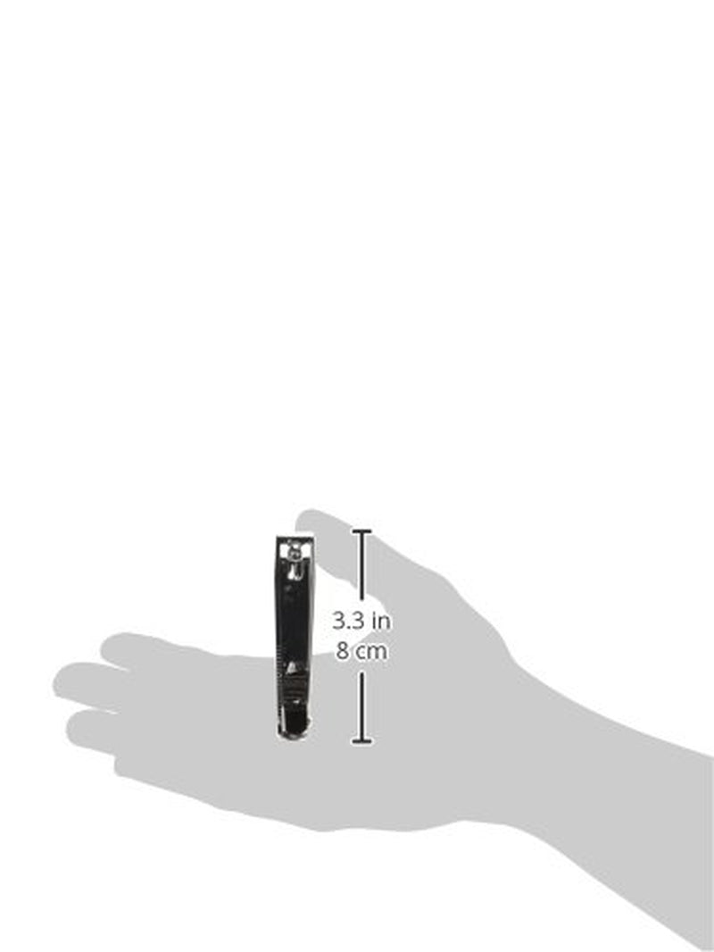 Premium Silver Straight Cut Toenail Clipper - Model 3559N, Single Unit