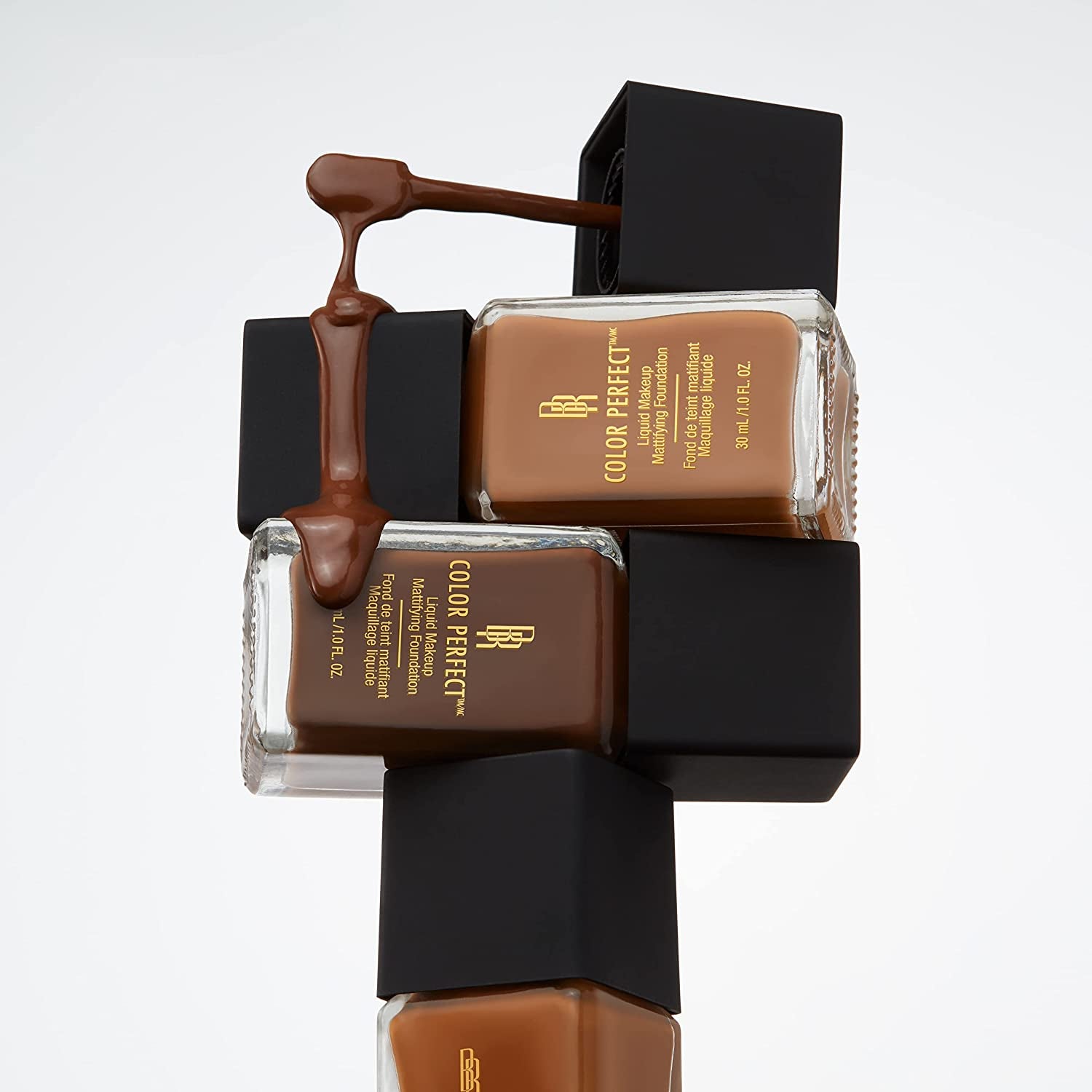 Color Perfect Liquid Full Coverage Foundation in Caramel, 1 fl oz