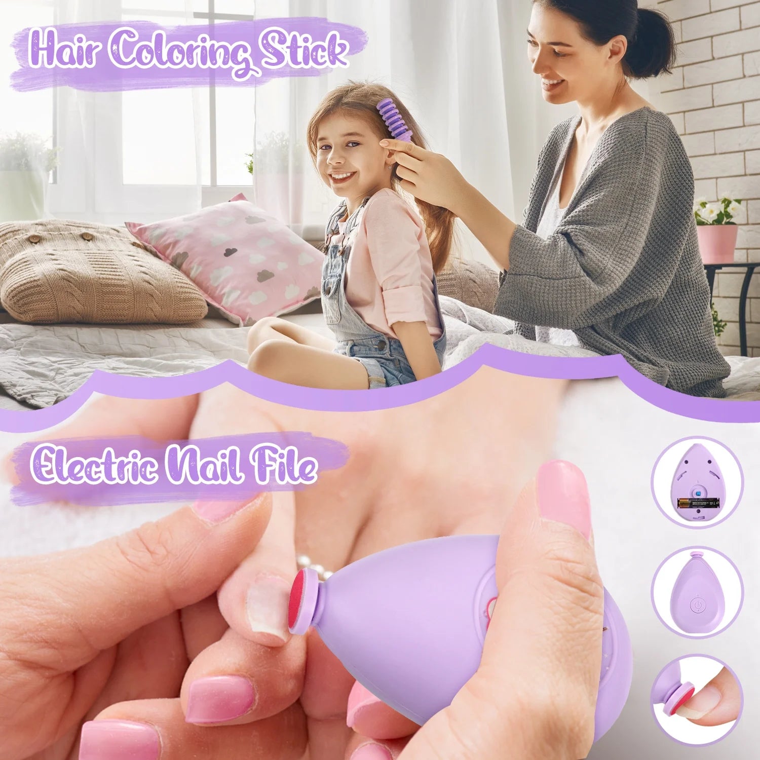 Kids Makeup Kit - Perfect Christmas & Birthday Gift for Toddlers!